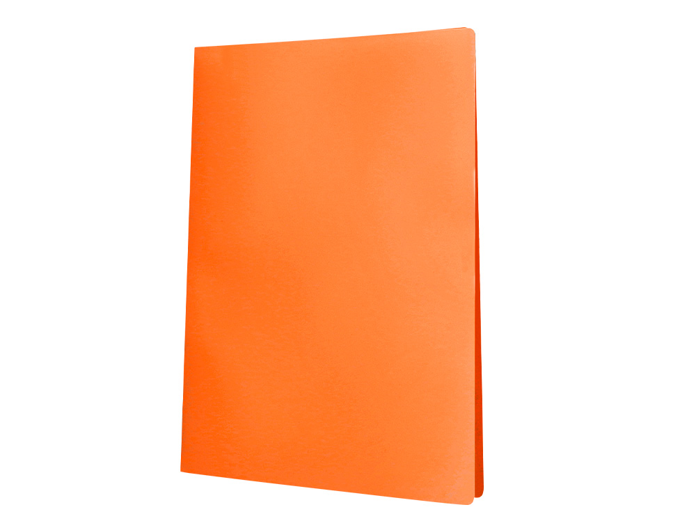 CARPETA LIDERPAPEL ESCAPARATE 20 FUNDAS POLIPROPILENO DIN A4 NARANJA FLUOR OPACO