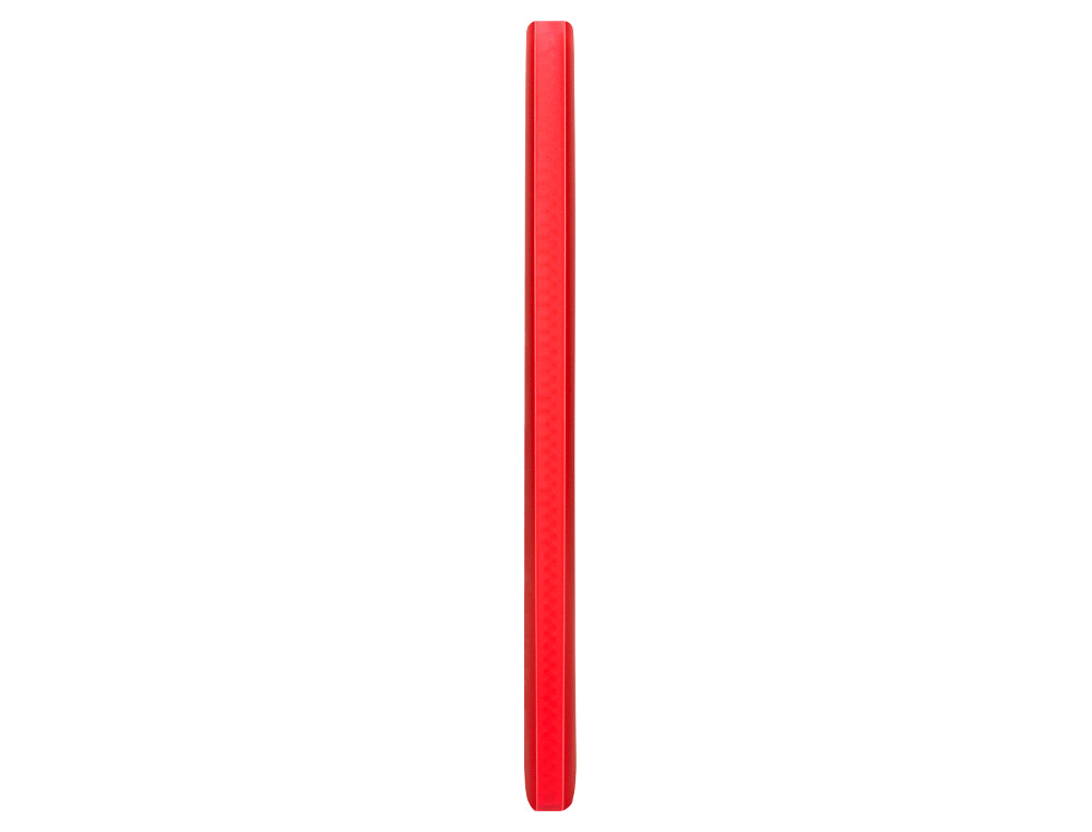 CARPETA LIDERPAPEL ESCAPARATE 47040 20 FUNDAS POLIPROPILENO DIN A4 ROJO TRANSLUCIDO