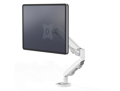 BRAZO PARA MONITOR FELLOWES SERIE EPPA AJUSTABLE ALTURA 1 PANTALLA NORMATIVA VESA HASTA 10 KG BLANCO
